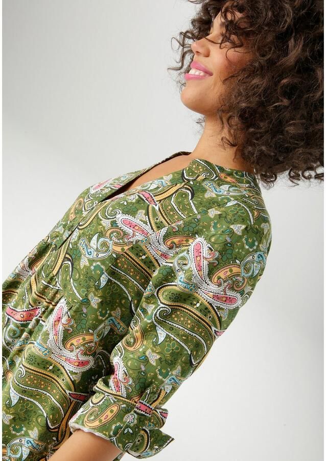 Aniston CASUAL Maxi-jurk bedrukt met kleurrijke paisley-patroon nieuwe collectie - Foto 2