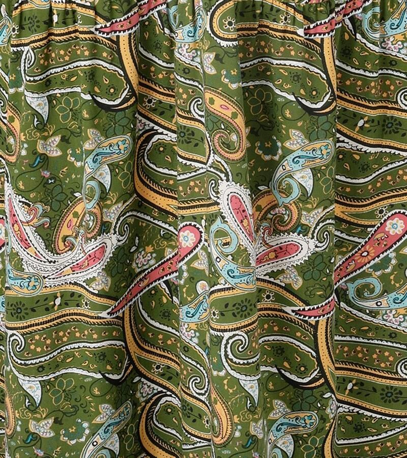 Aniston CASUAL Maxi-jurk bedrukt met kleurrijke paisley-patroon nieuwe collectie