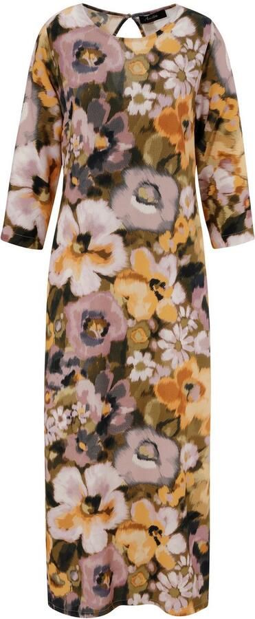 Aniston CASUAL Maxi-jurk met bloemenprint in batik-look elk stuk is uniek - Foto 7