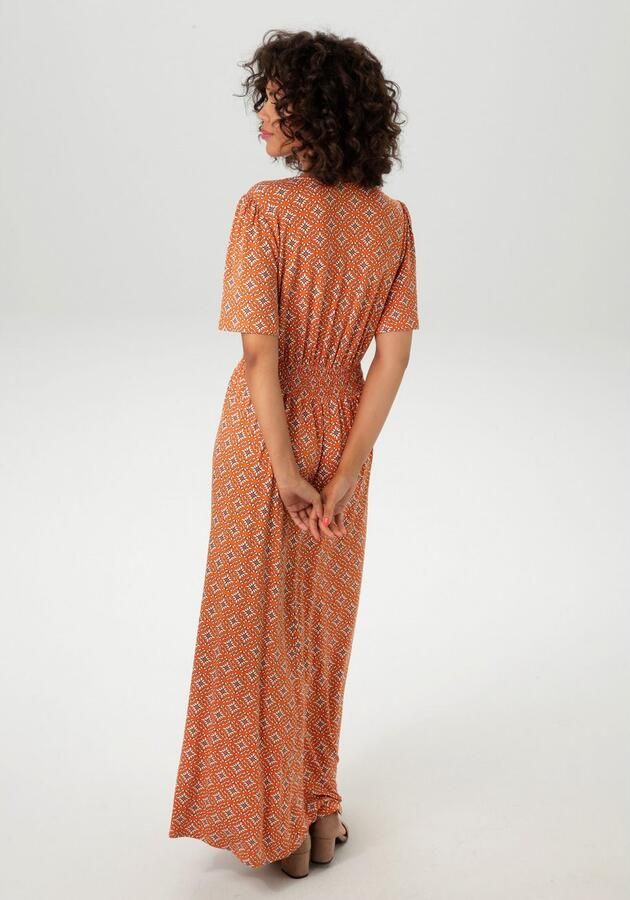 Aniston CASUAL Maxi-jurk met extravagante grafische patronen - Foto 4