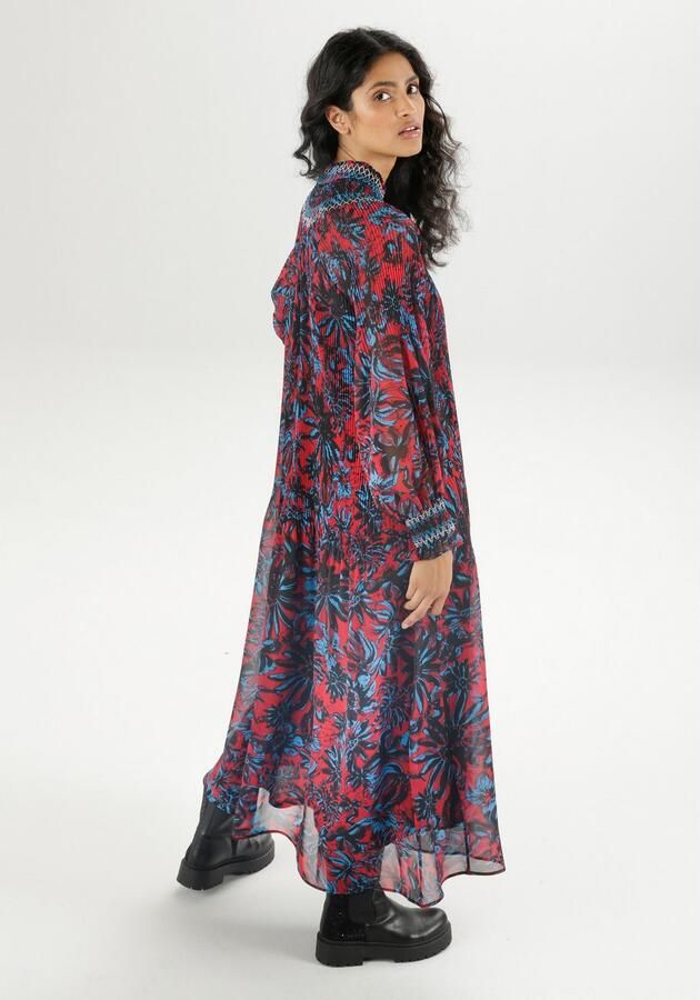 Aniston CASUAL Maxi-jurk met fantasierijke bloemen bedrukt - Foto 5