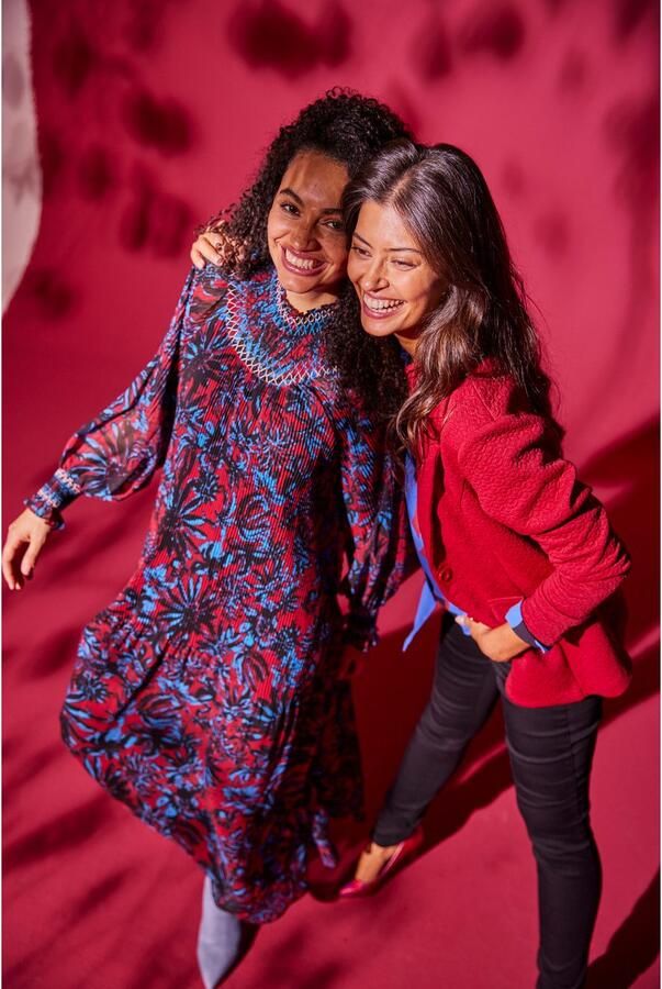 Aniston CASUAL Maxi-jurk met fantasierijke bloemen bedrukt - Foto 6