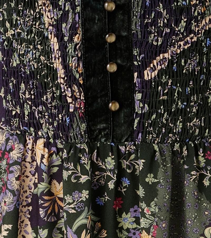 Aniston CASUAL Maxi-jurk met fantasierijke bloe print elk stuk is uniek nieuwe kollectie