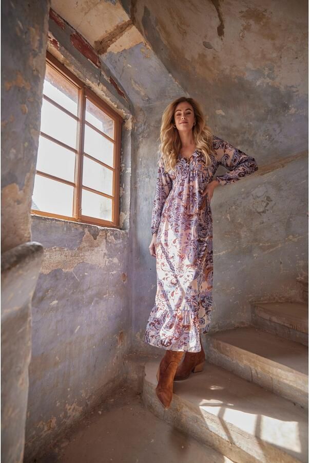 Aniston CASUAL Maxi-jurk met fantasierijke grafische print nieuwe collectie - Foto 5