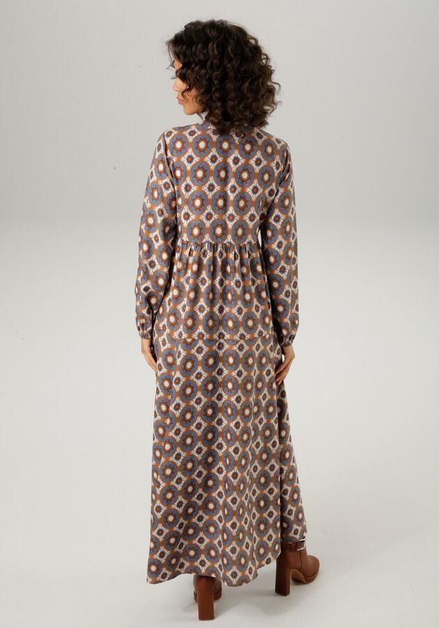 Aniston CASUAL Maxi-jurk met fantasierijke mandala-print - Foto 5
