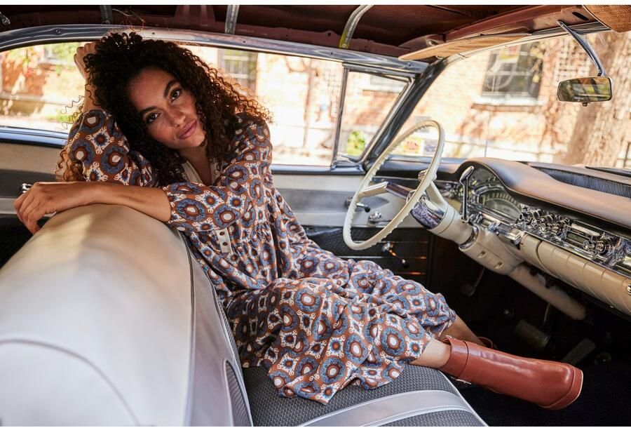 Aniston CASUAL Maxi-jurk met fantasierijke mandala-print - Foto 6