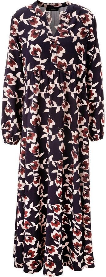 Aniston CASUAL Maxi-jurk met grafische bloe bedrukt elk deel uniek nieuwe collectie - Foto 8