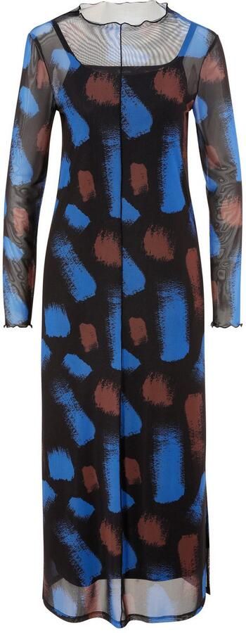 Aniston CASUAL Maxi-jurk met kleurharmonische grafische print (Met jersey onderjurk) - Foto 6
