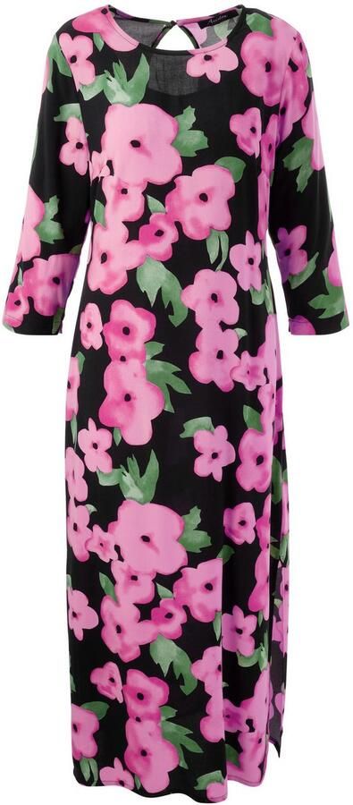 Aniston CASUAL Maxi-jurk met kleurrijke bloe print elk stuk is uniek nieuwe collectie - Foto 6