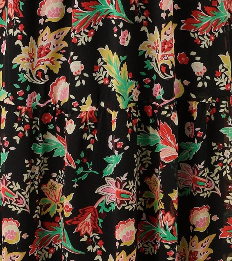 Aniston CASUAL Maxi-jurk met kleurrijke bloe print elk stuk is uniek nieuwe collectie