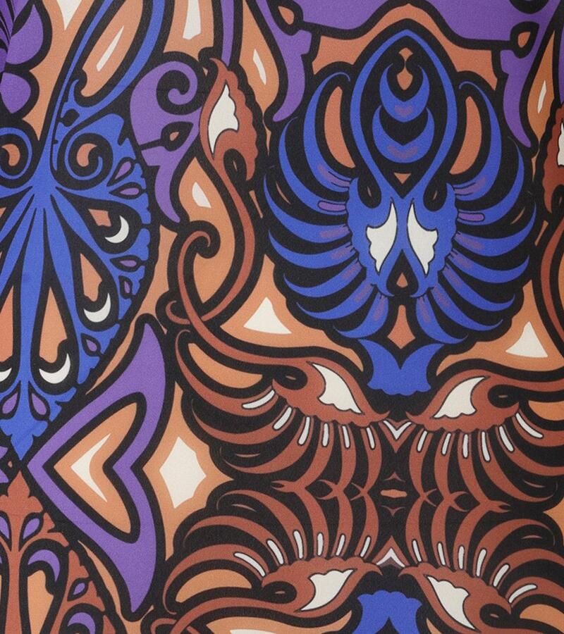 Aniston CASUAL Mini-jurk met groot orna t-print nieuwe collectie