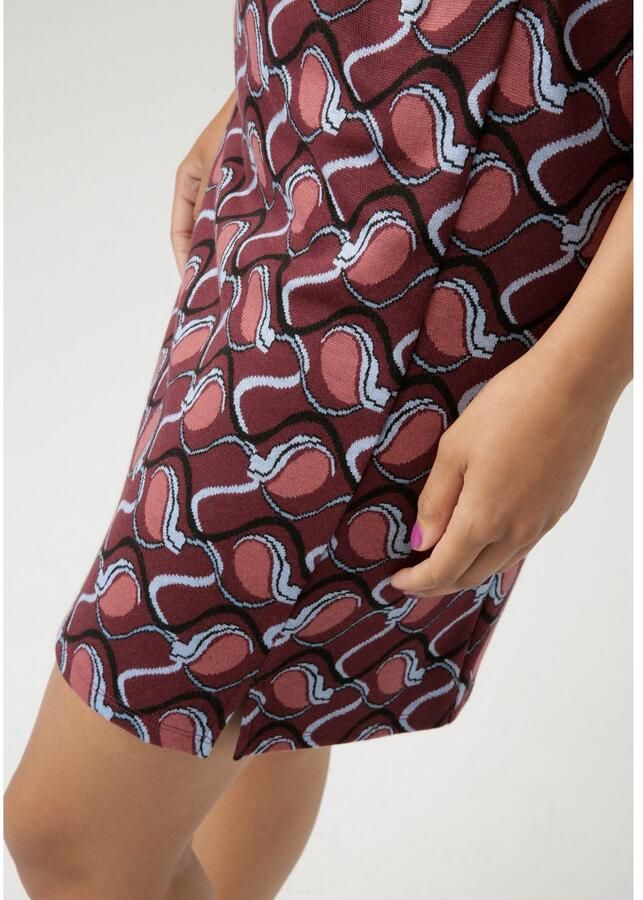 Aniston CASUAL Minirok met trendy grafisch retro-patroon nieuwe collectie - Foto 2