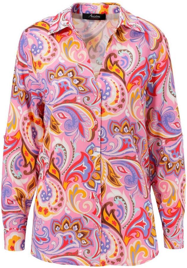 Aniston CASUAL Overhemdblouse grafische paisley-patroon elk stuk is uniek