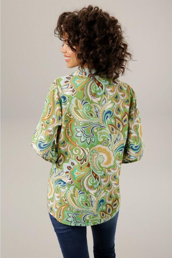 Aniston CASUAL Overhemdblouse grafische paisley-patroon elk stuk is uniek - Foto 5
