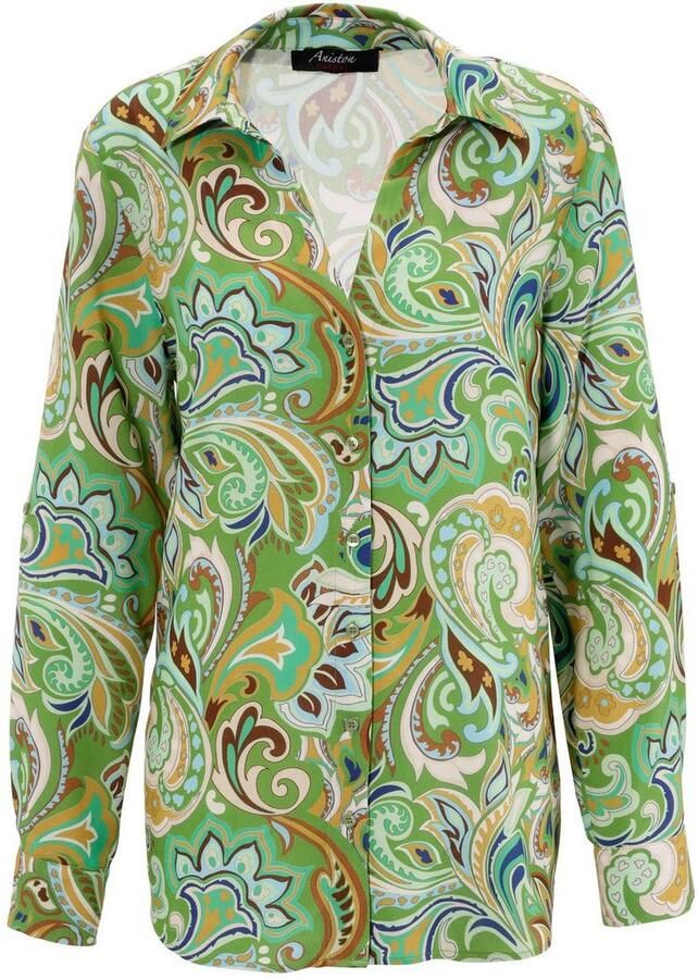 Aniston CASUAL Overhemdblouse grafische paisley-patroon elk stuk is uniek