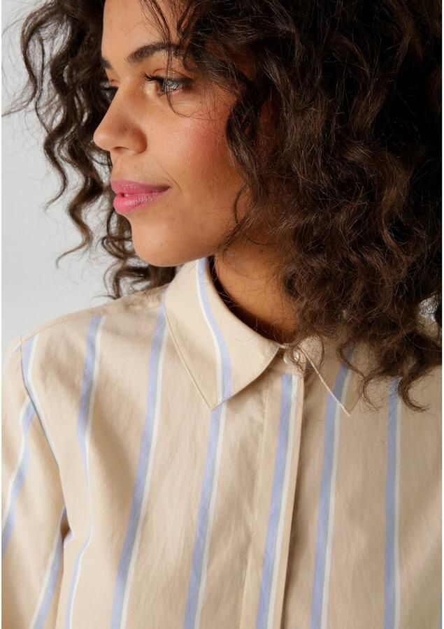 Aniston CASUAL Overhemdblouse in pastel gestreept dessin - Foto 2