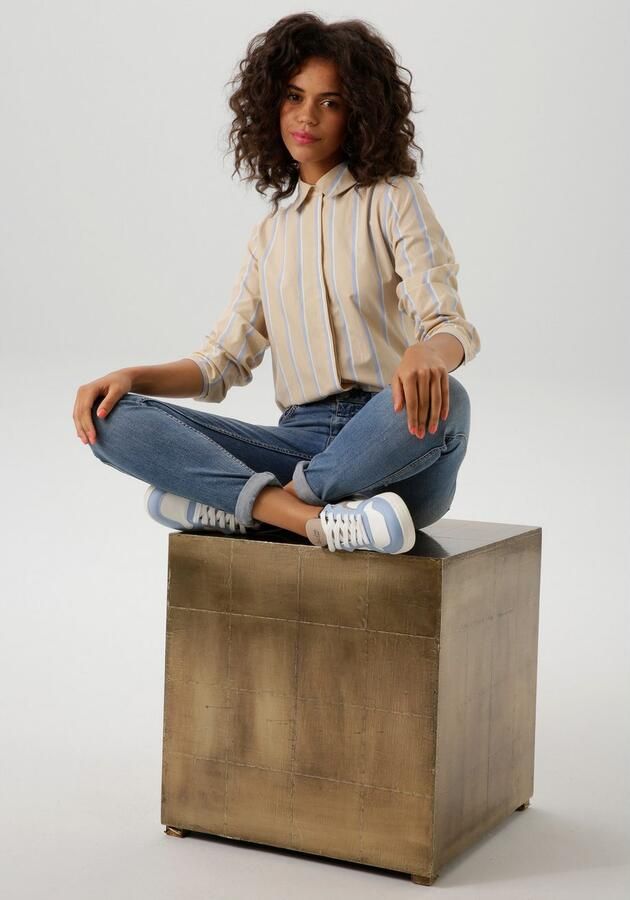 Aniston CASUAL Overhemdblouse in pastel gestreept dessin - Foto 5