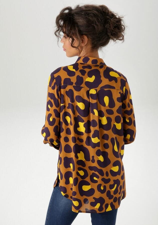 Aniston CASUAL Overhemdblouse met extravagante grafische print nieuwe collectie - Foto 4