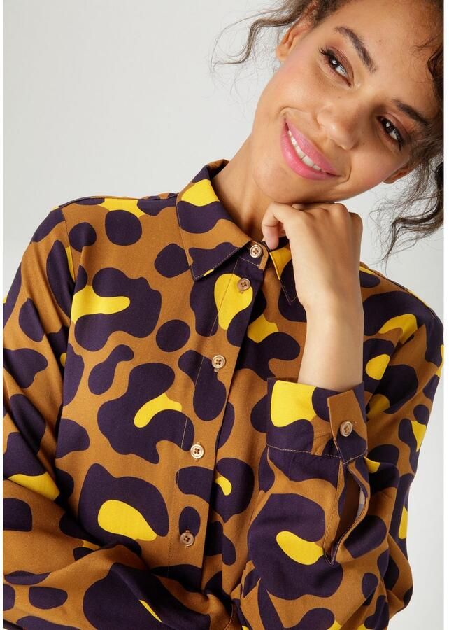 Aniston CASUAL Overhemdblouse met extravagante grafische print nieuwe collectie - Foto 2