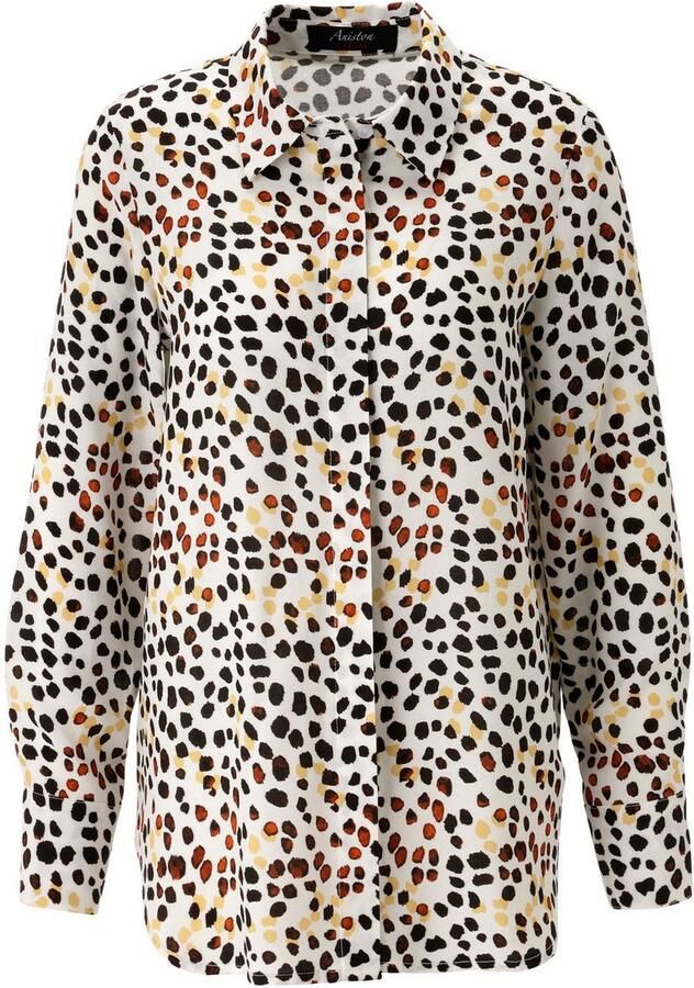 Aniston CASUAL Overhemdblouse met extravagante kleurharmonieus alloverprint nieuwe collectie - Foto 4