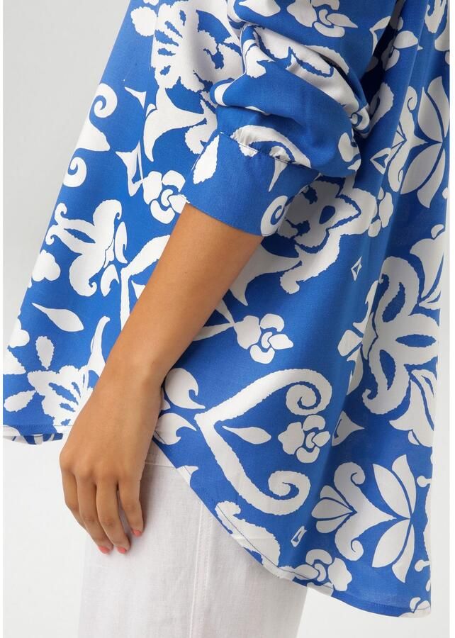 Aniston CASUAL Overhemdblouse met fantasierijke grootvlak print - Foto 2
