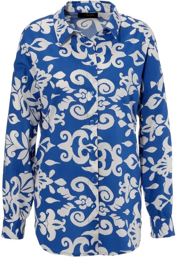 Aniston CASUAL Overhemdblouse met fantasierijke grootvlak print - Foto 6