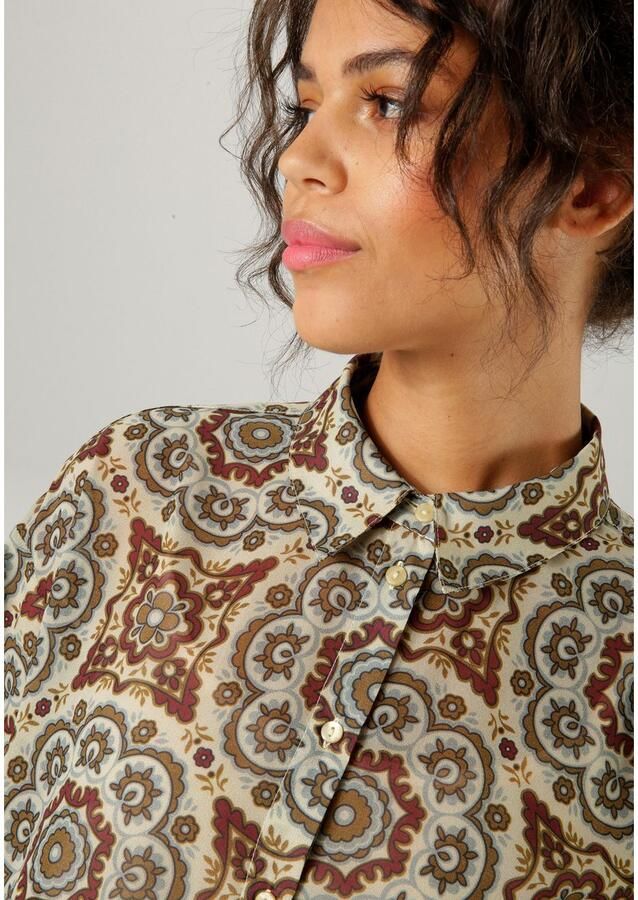 Aniston CASUAL Overhemdblouse met fantasierijke mandala-print - Foto 3
