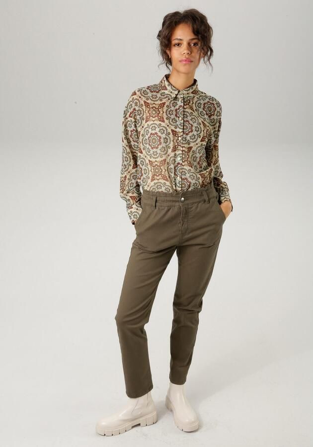 Aniston CASUAL Overhemdblouse met fantasierijke mandala-print - Foto 6