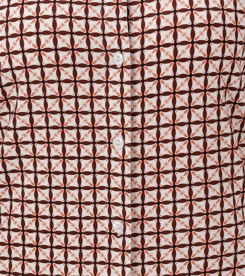 Aniston CASUAL Overhemdblouse met kleurharmonisch retro-patroon nieuwe collectie