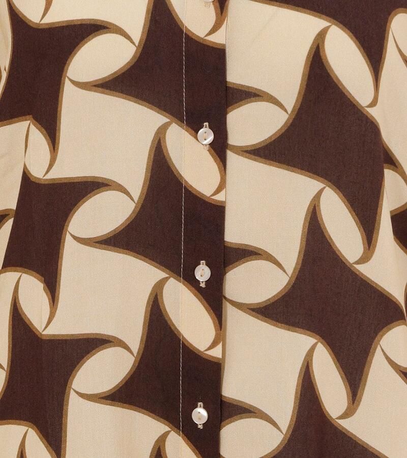 Aniston CASUAL Overhemdblouse met kleurharmonische grafische print