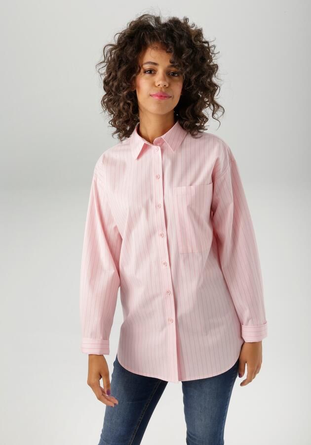 Aniston CASUAL Overhemdblouse met streepdessin nieuwe collectie - Foto 7