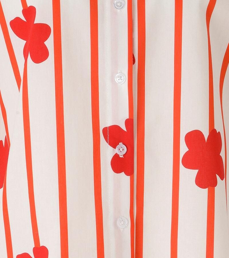 Aniston CASUAL Overhemdblouse versierd met strepen en bloe nieuwe collectie