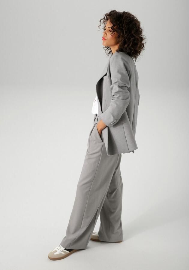 Aniston CASUAL Pantalon met bandplooien nieuwe collectie - Foto 5