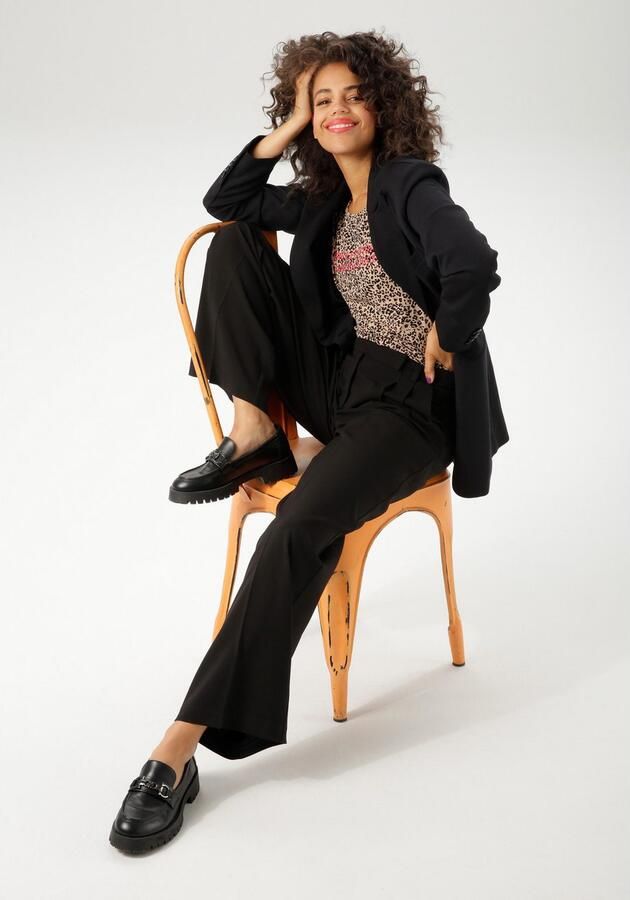 Aniston CASUAL Pantalon met bandplooien nieuwe collectie - Foto 5