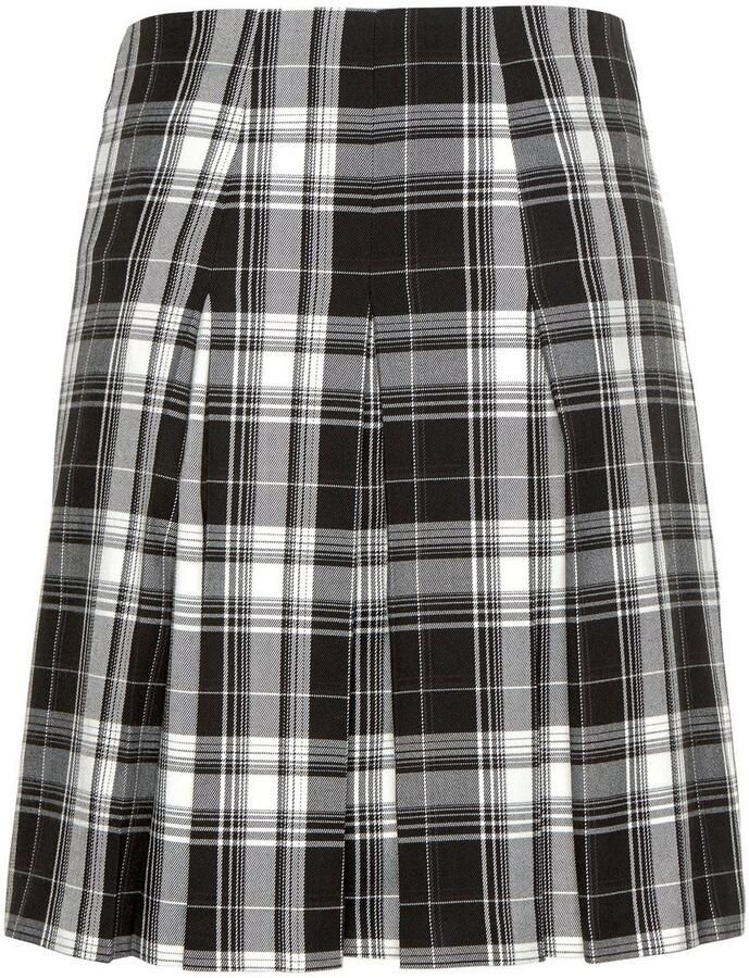 Aniston CASUAL Plooirok met een sierrits voor