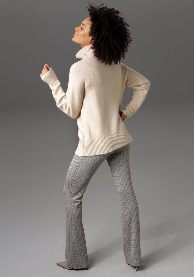 Aniston CASUAL Schipperstrui met een ritssluiting - Foto 8