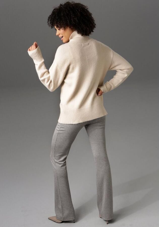 Aniston CASUAL Schipperstrui met een ritssluiting - Foto 9