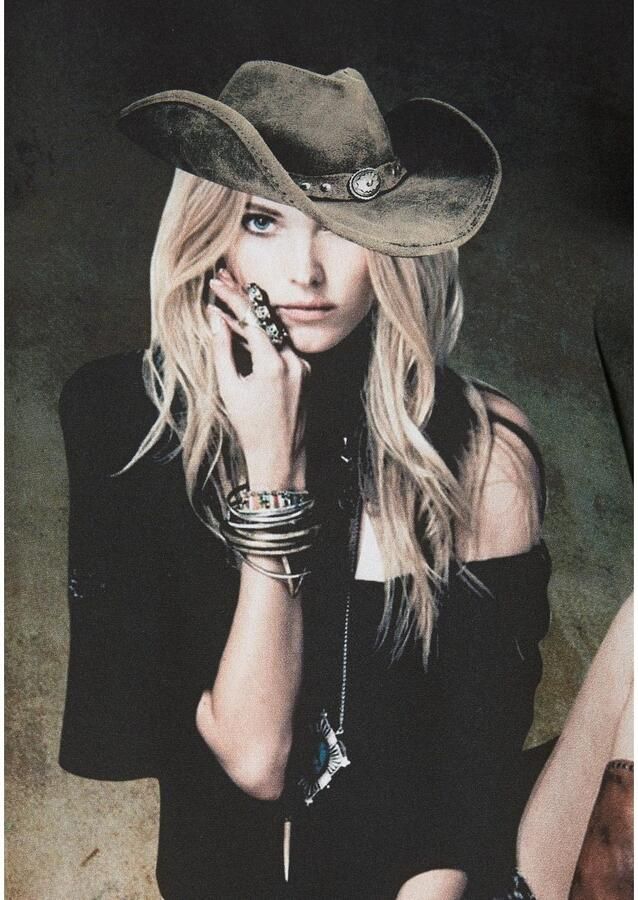 Aniston CASUAL Shirt met lange mouwen met elegante frontprint - Foto 3