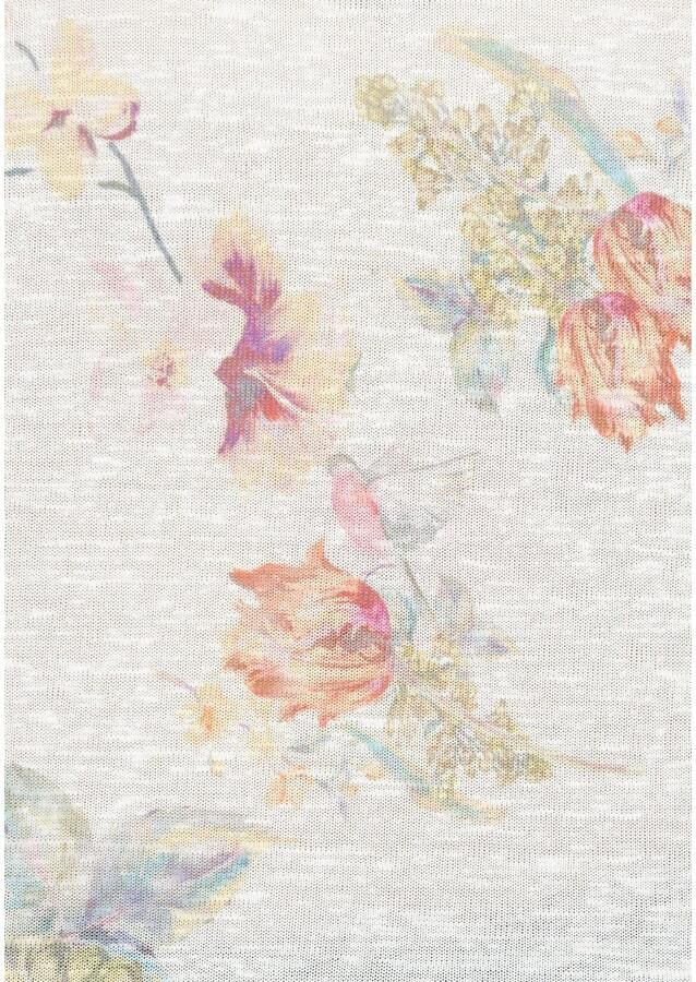 Aniston CASUAL Shirt met lange mouwen met maxi-bloemenprint en vogels - Foto 2
