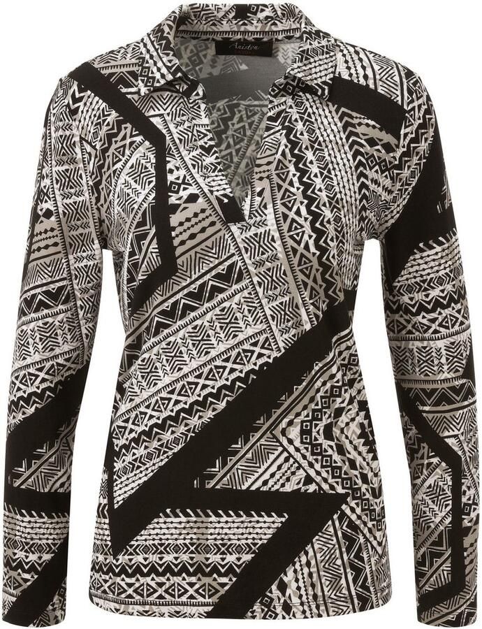 Aniston CASUAL Shirtblouse met grafische patroonmix elk deel uniek nieuwe collectie - Foto 2