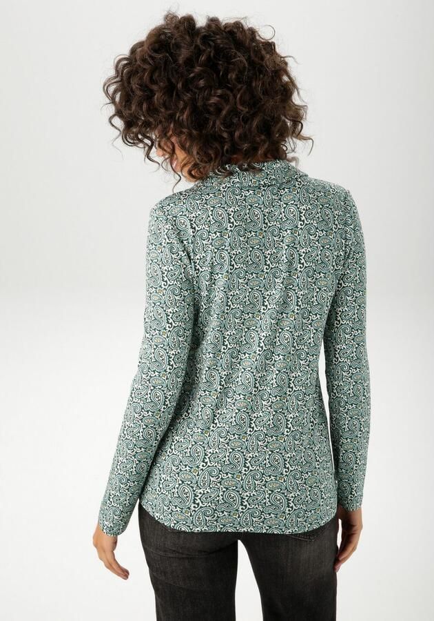 Aniston CASUAL Shirtblouse met kleurharmonisch paisley-patroon nieuwe collectie - Foto 4