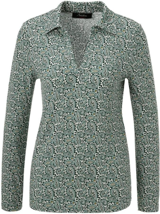 Aniston CASUAL Shirtblouse met kleurharmonisch paisley-patroon nieuwe collectie - Foto 2