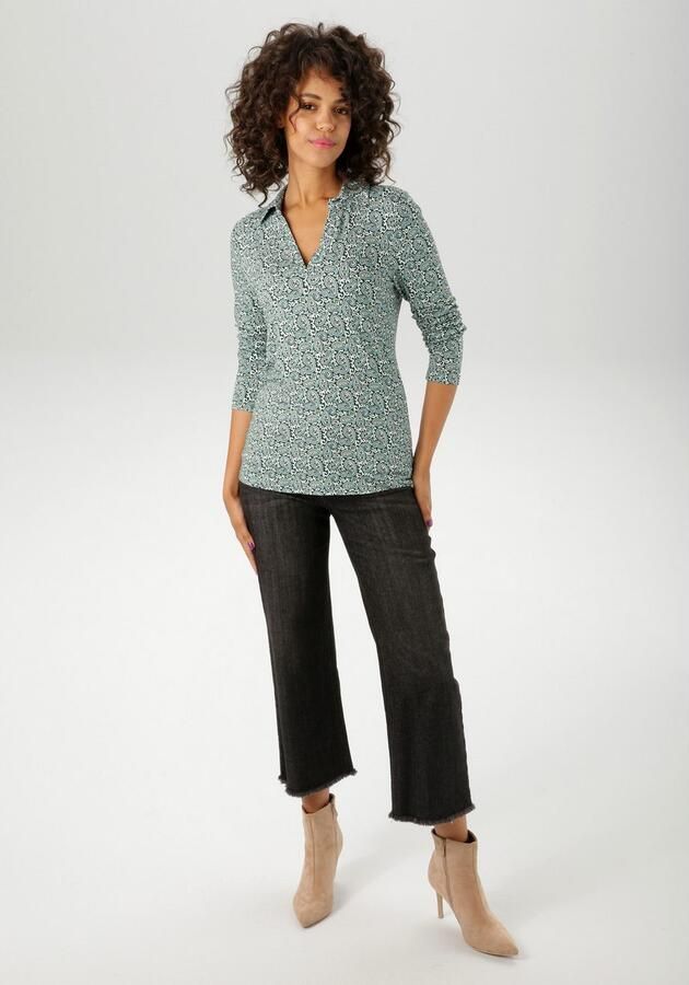 Aniston CASUAL Shirtblouse met kleurharmonisch paisley-patroon nieuwe collectie - Foto 6