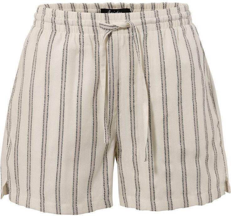 Aniston CASUAL Short met glanzdraden versierde strepen - Foto 8