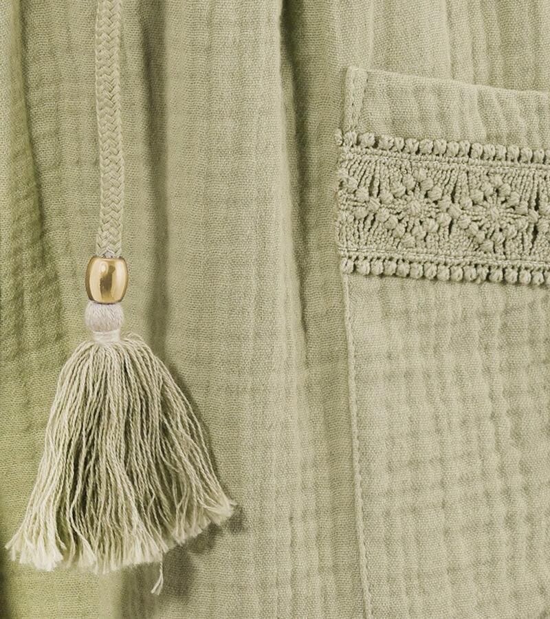 Aniston CASUAL Short versierd met haakapplicaties