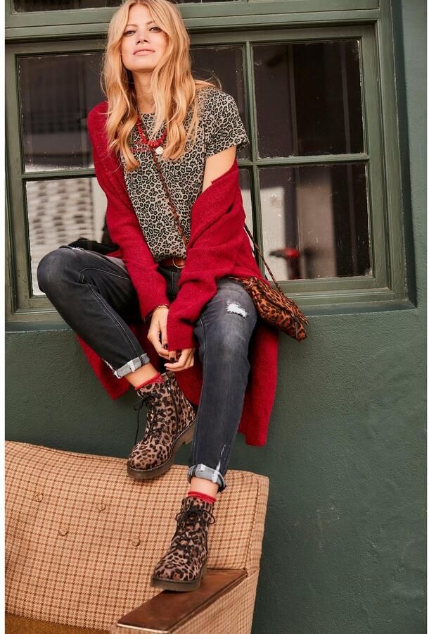 Aniston CASUAL Skinny fit jeans met vernietigde werking - Foto 8