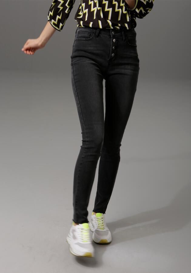 Aniston CASUAL Skinny fit jeans regular waist - Foto 13