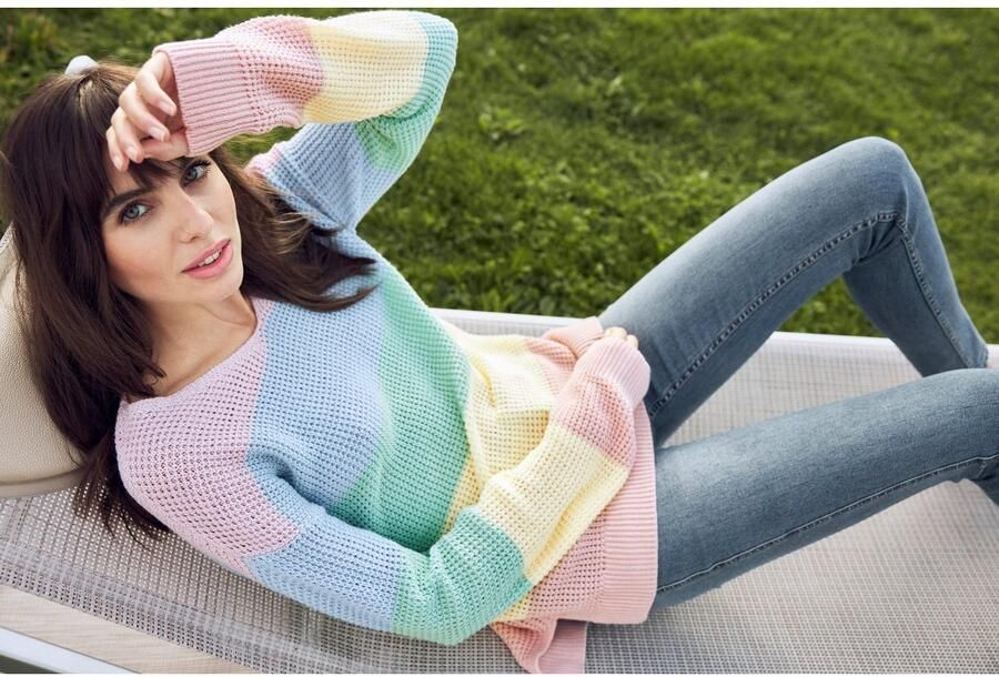 Aniston CASUAL Slim fit jeans regular waist - Foto 4