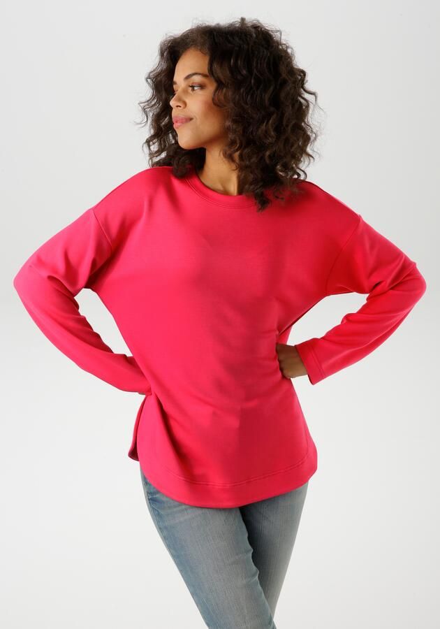 Aniston CASUAL Sweatshirt in trendy kleurenpalet - Foto 7