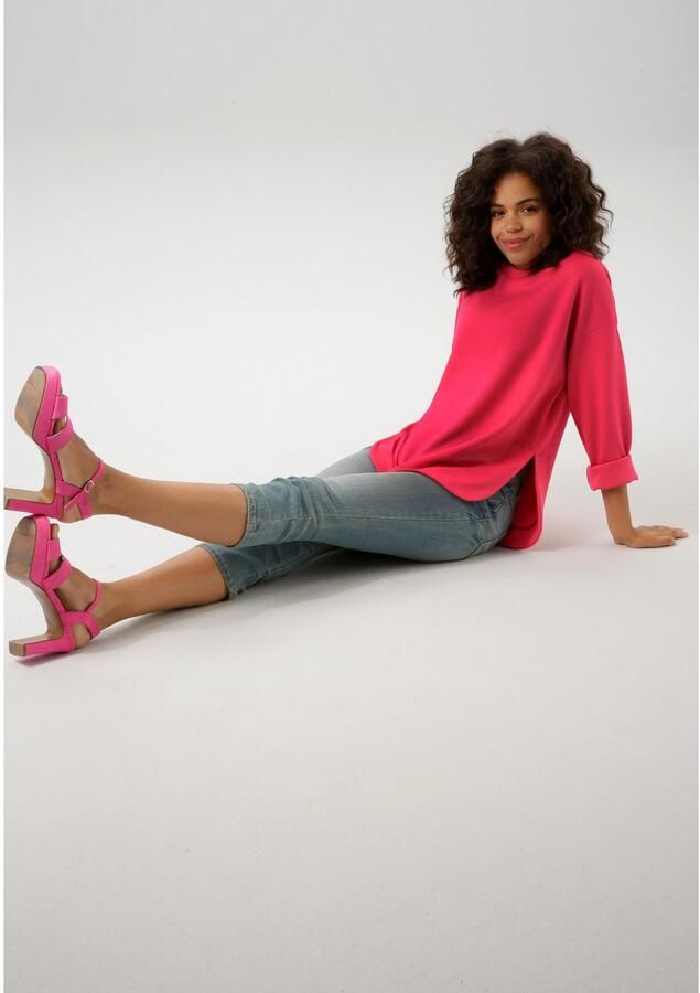 Aniston CASUAL Sweatshirt in trendy kleurenpalet - Foto 3